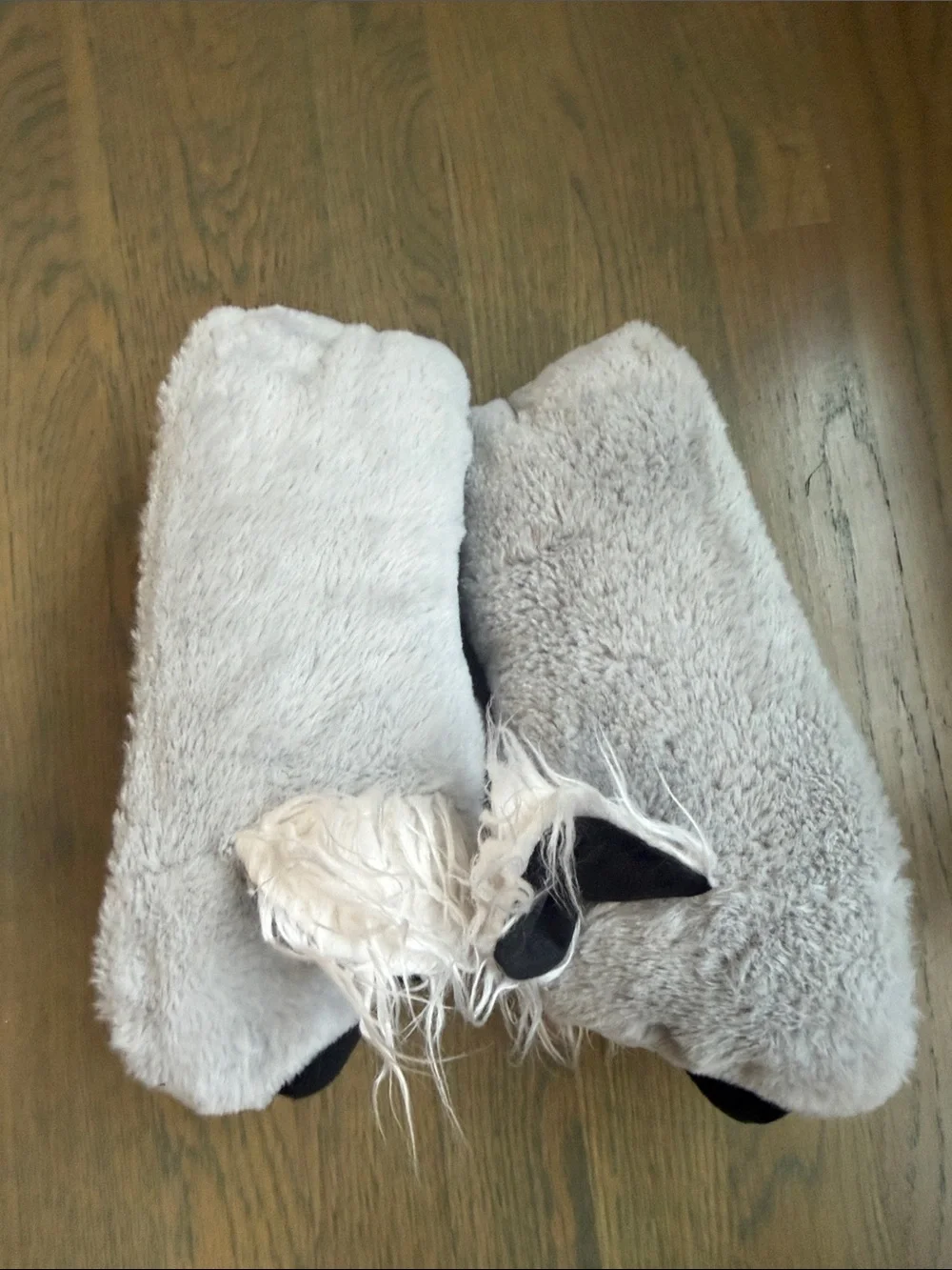 H&M Light Grey Kids' Dog Slipper Shoes